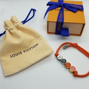 Louis Vuitton Colors Enamel Bracelet Orange